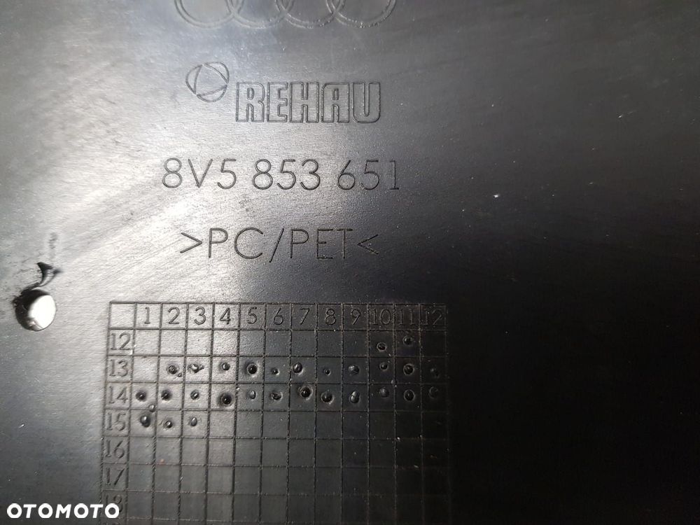 AUDI A3 8V5 SEDAN S-LINE SLINE GRILL ATRAPA 13-16 8V5953651 CZARNY - 7