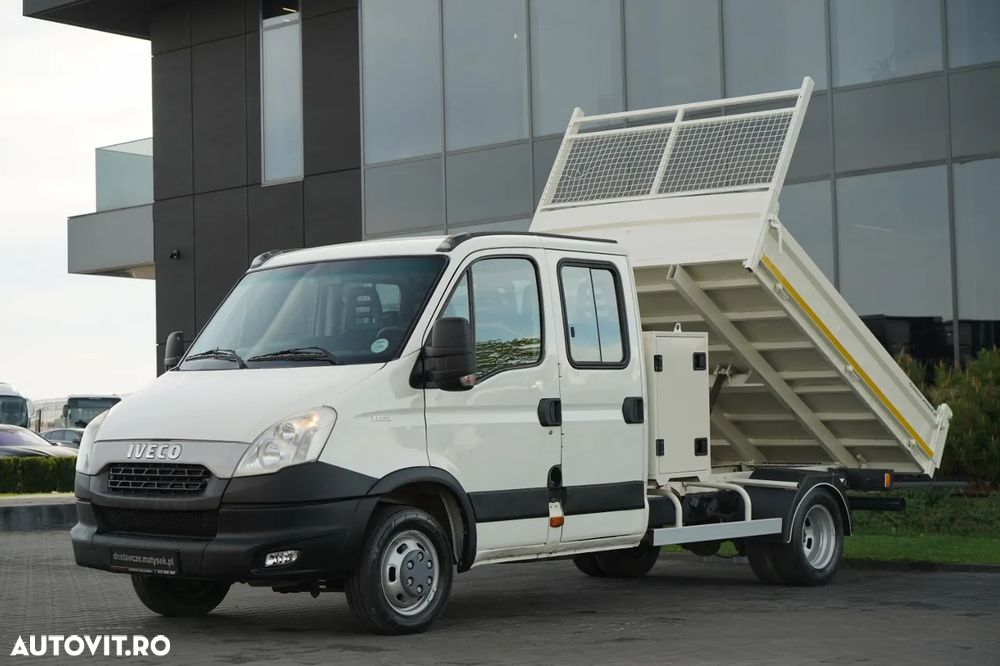 Iveco DAILY 35-130 / BASCULATOR / CU DOUA OPȚIUNI - 7 LOCURI / DOUĂ LOCURI / MANUAL / IMPORTAT - 2