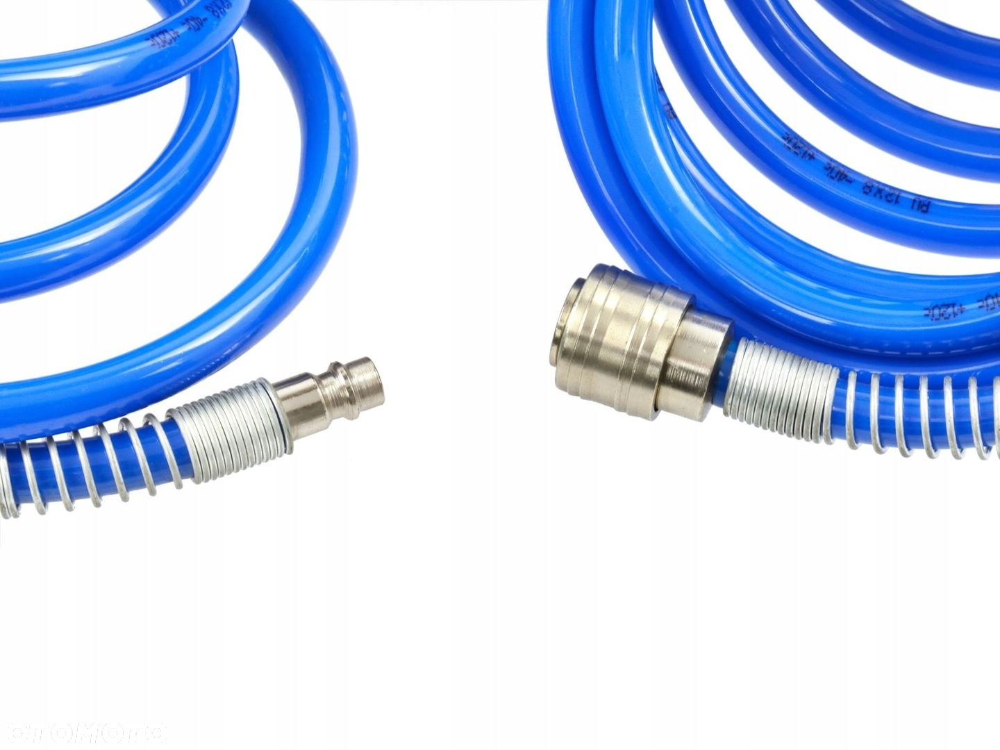 WĄŻ SPIRALNY PRZEWÓD PNEUMATYCZNY PU 8 x 12 mm 20m - 2