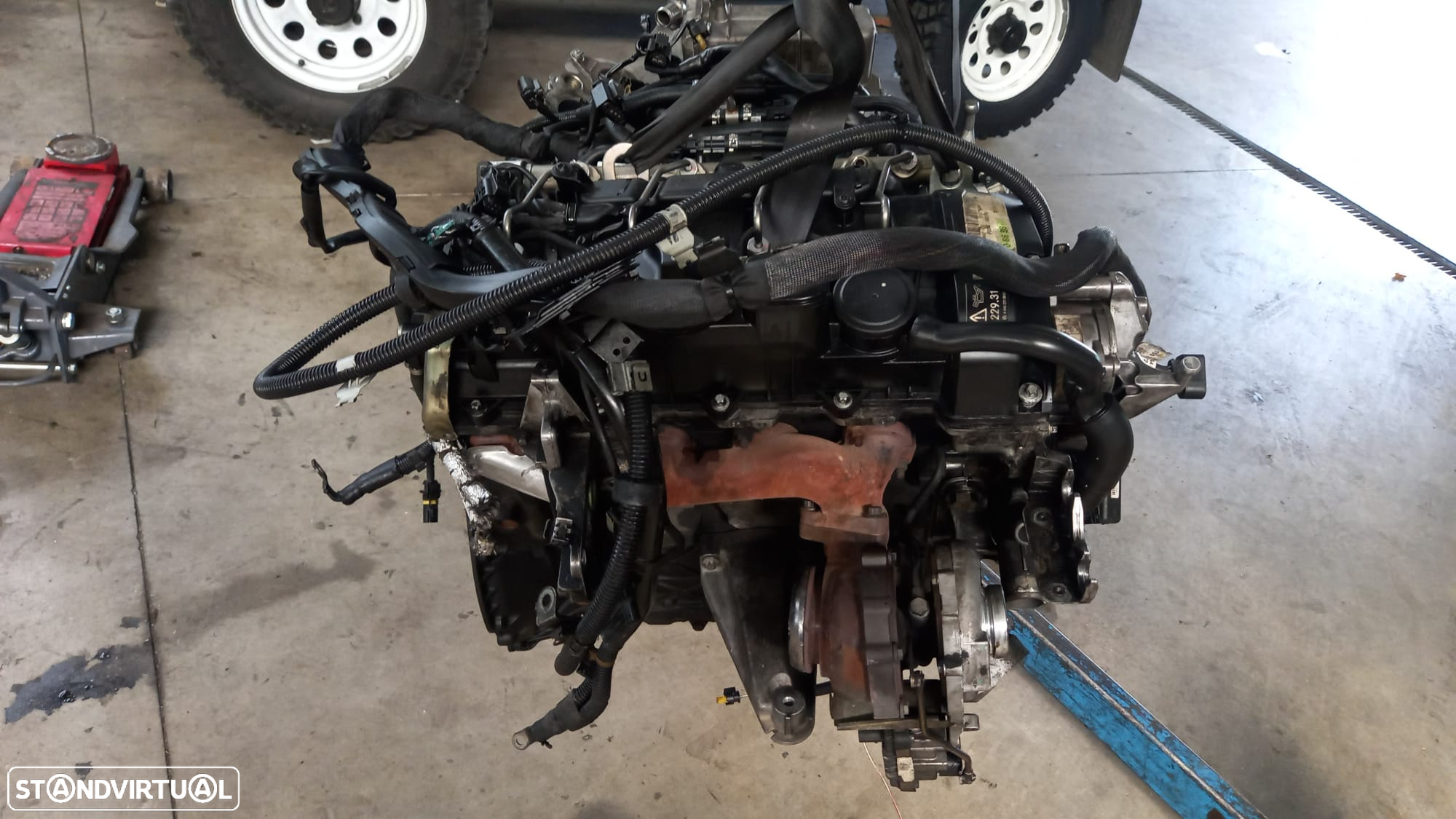 Motor Mercedes W204 2.2cdi 170cv 646.811 para peças - 2
