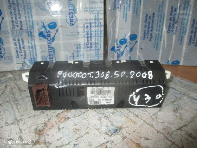 Display Relogio 966464428002 PEUGEOT 308 2008 PEUGEOT 207CC A7 2008 1.6I 120CV 2P CINZA ESCURO PEUGEOT  207 CC A7 2008 1.6HDI 110CV 2P PRETO - 2