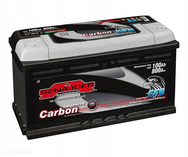 Akumulator SZNAJDER Carbon 100Ah 800A START-STOP!!