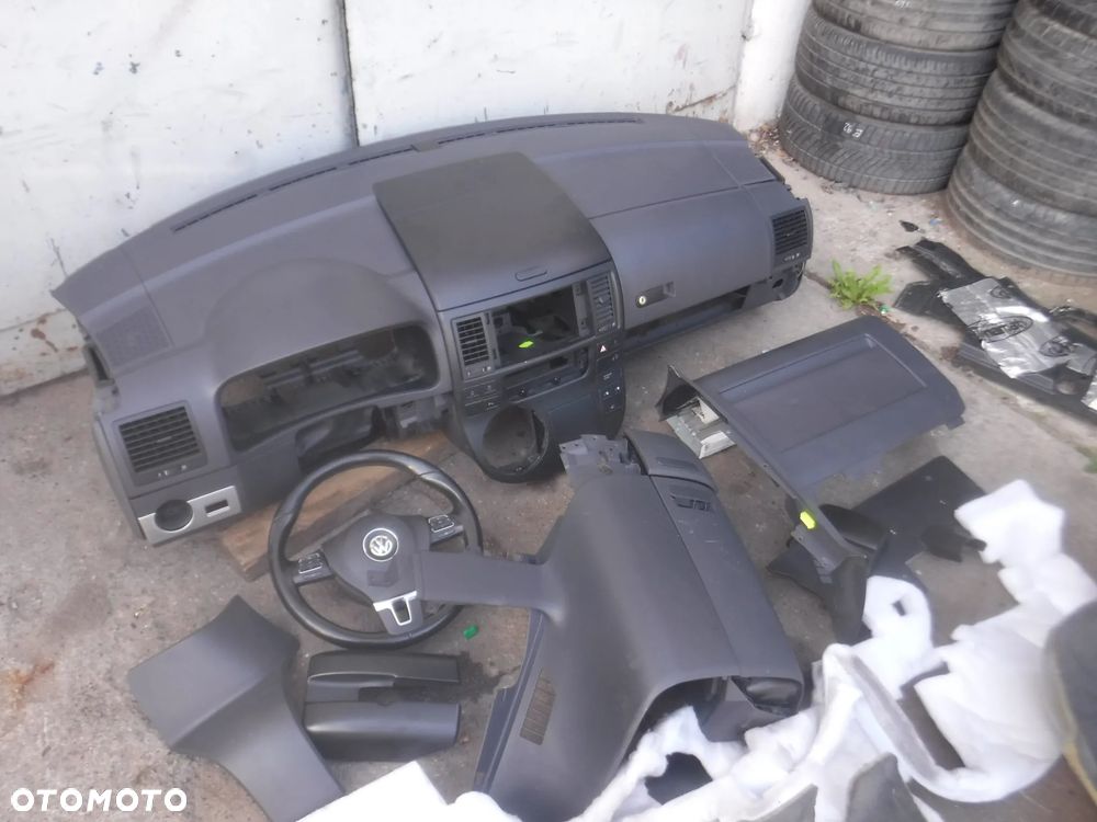Vw T5 Lift multivan deska pulpit konsola kierownica air bag dywan kpl - 1