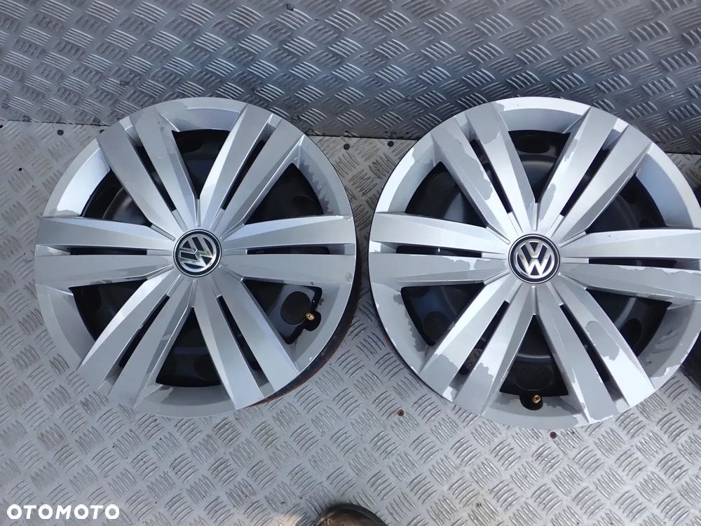FELGI STALOWE VW 5X112 6,5X16 ET 50 1K0601027A KOŁPAKI - 9