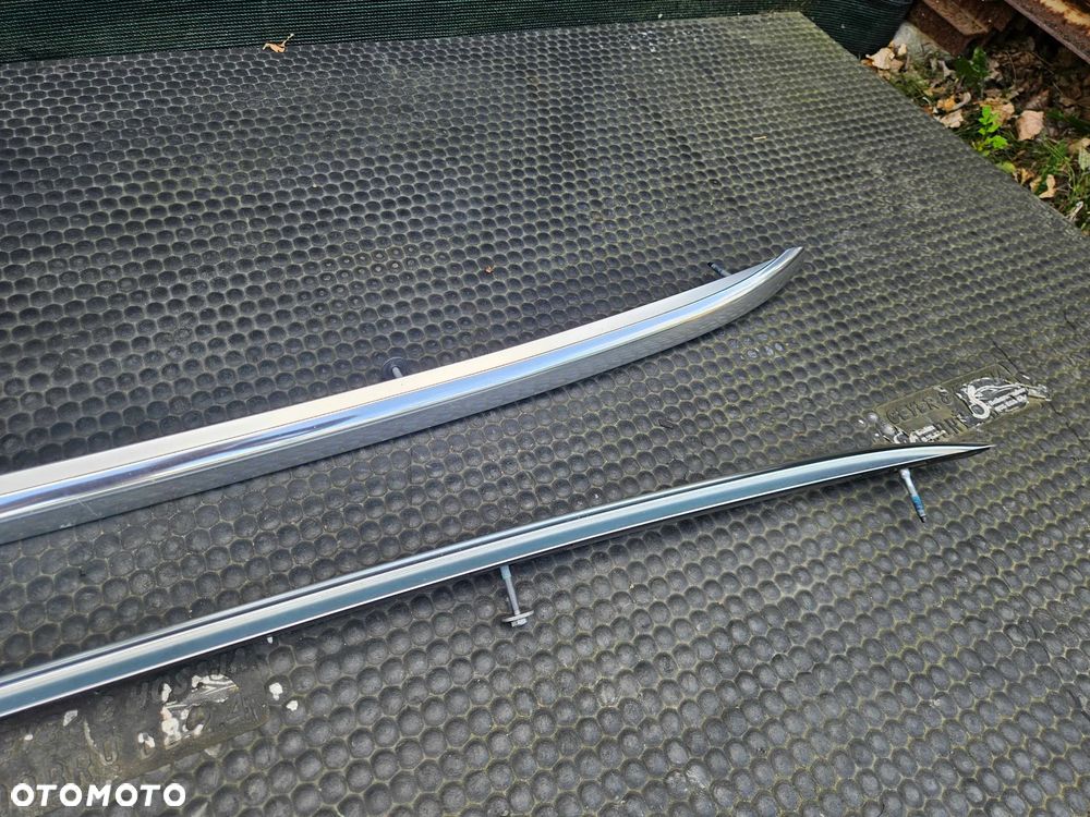 Relingi 8K9860021A 8K9860022A Reling Dachowy Listwy Listwa Dachowa Chrom AUDI A4 B8 Kombi Avant - 6