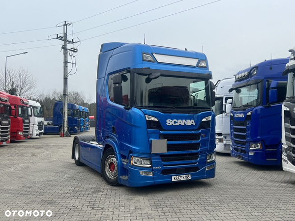 Scania R410/450/500 standard Pełne możliwe wyposażenie scania cała na poduszce ekspres do kawy mikrofala Aso na kontrakcie 2020