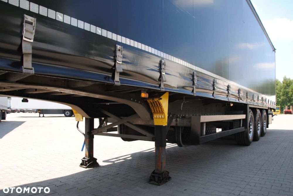 Schmitz Cargobull SCS kurtyna, podnoszona oś - 8