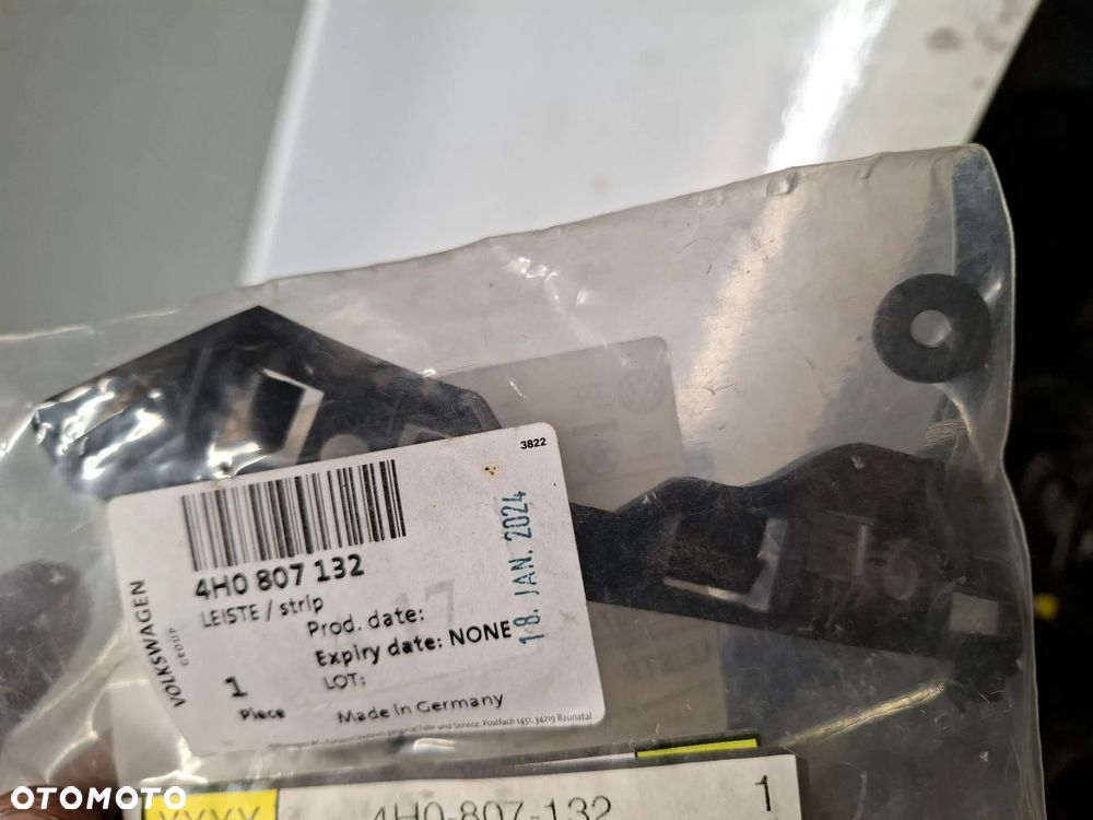 LISTWA SLIZG MOCUJĄCY ZDERZAK PRZÓD LEWA PRAWA AUDI A8 D4 SLASK WYSYLKA VAT - 4