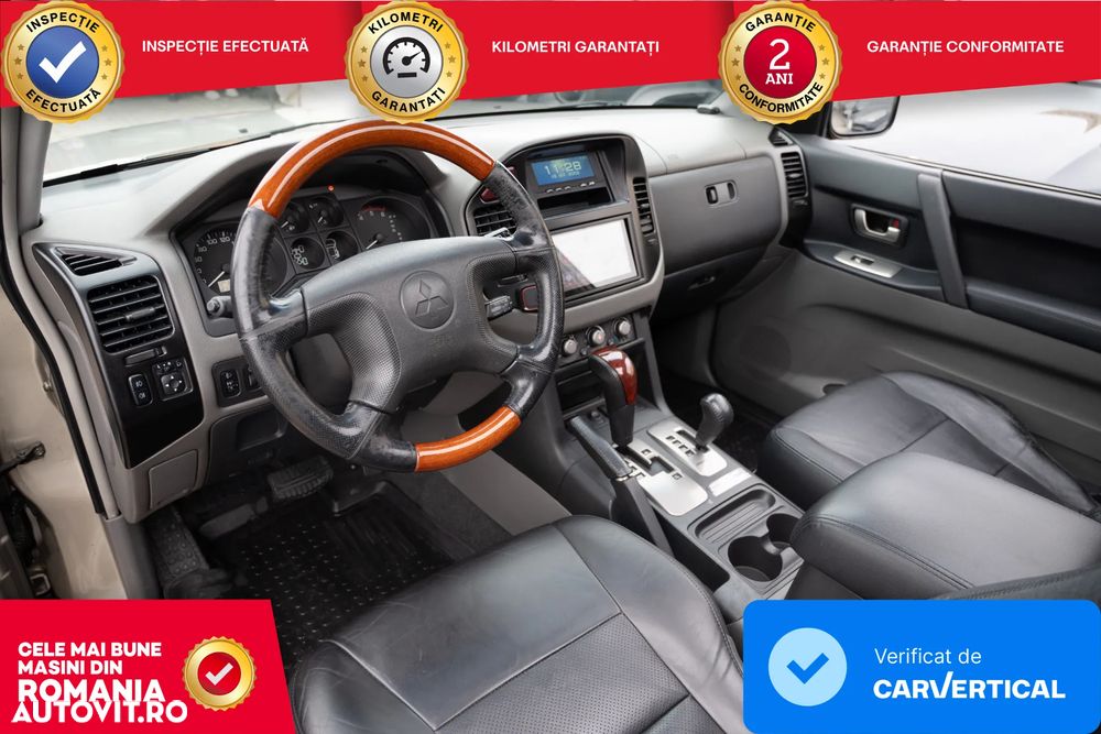 Mitsubishi Pajero SWB 3.2 DI-D GLS A/T, Piele - 13