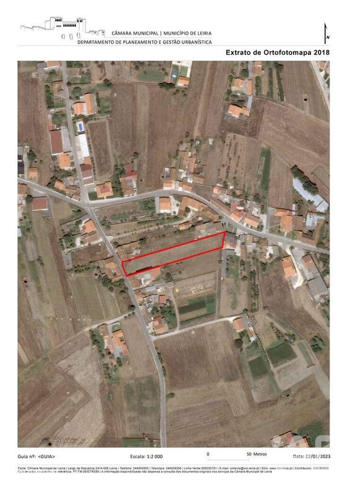 Terreno para construção em Monte Real e Carvide de 2160,00 m2 - Grande imagem: 5/17