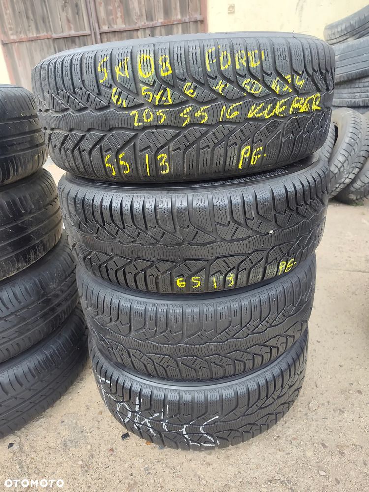 5x108 Felgi Stalowe Stal 16 Koła zimowe zima FORD MONDEO MK3 MK4 FOCUS CMAX TOURNEO TRANSIT CONNECT VOLVO C30 V40 S40 V50 6,5mm Legnica ALU-RAD 205/55 - 7