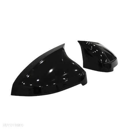 Capace Oglinzi Oglinda M Style Batman Audi A4 B9, Negru Lucios 2016-19 - 4