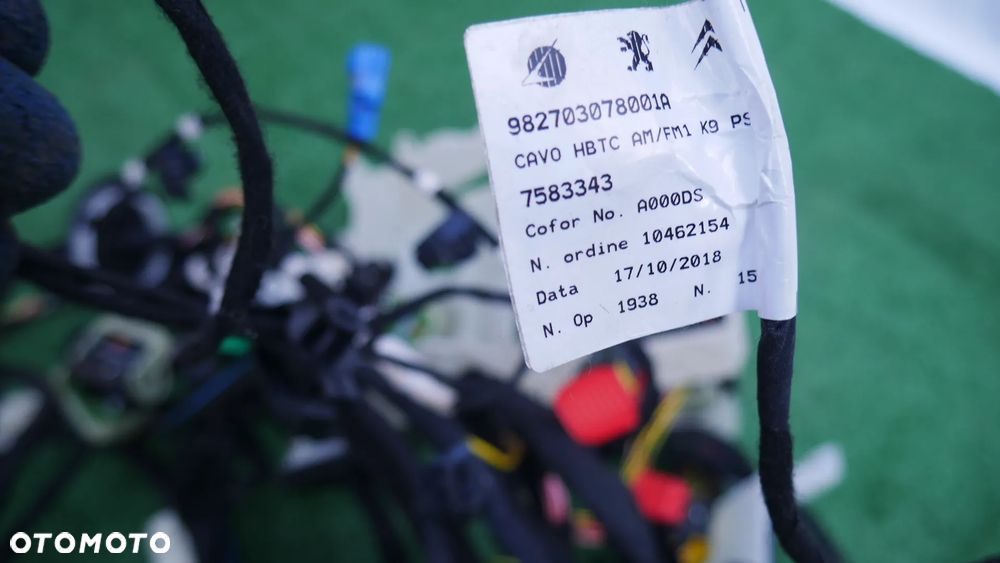 INSTALACJA PRZEWODY WIĄZKA ELEKTRYCZNA BERLINGO IV 4 PARTNER COMBO E RIFTER DOBLO PROACE CITY - 6