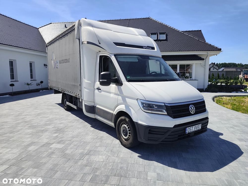 Volkswagen Crafter 2.0L 177KM Plandeka, Spojcar Webasto Miedzynarodówka - 2