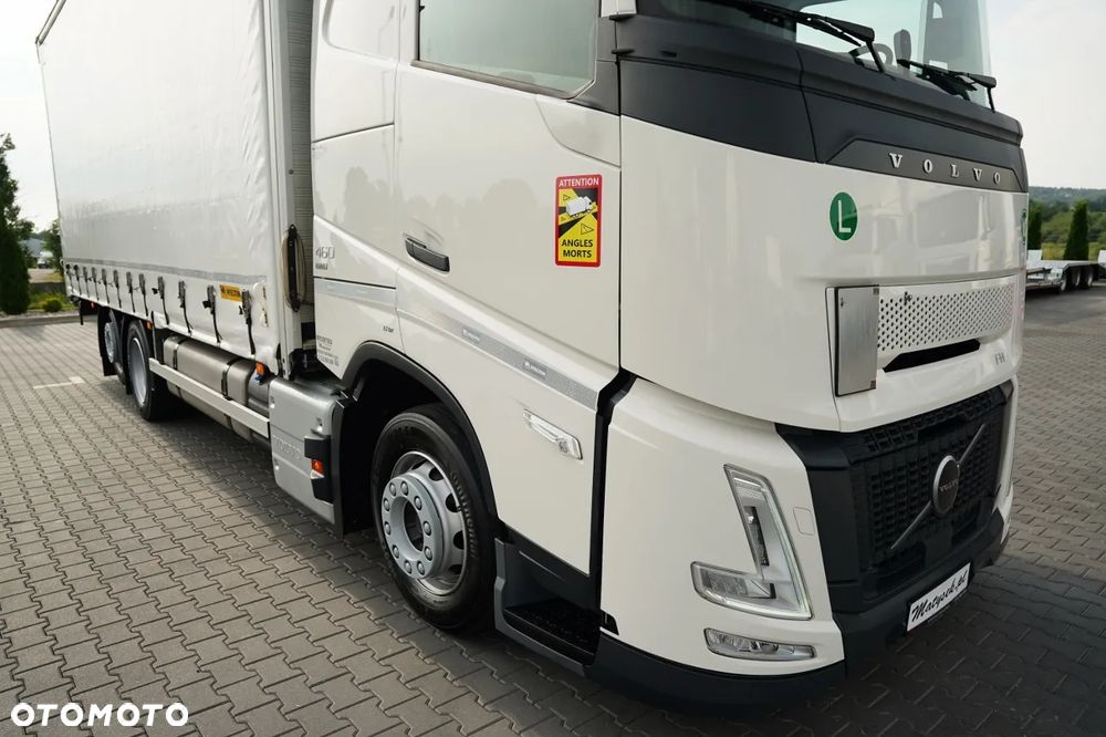 Volvo FH 460 / FIRANKA  - 7,75 M /  I-SAVE / KLIMA POSTOJOWA / OŚ PODNOSZONA / SKRĘTNA / PLANDEKA ZBROJONA - 6