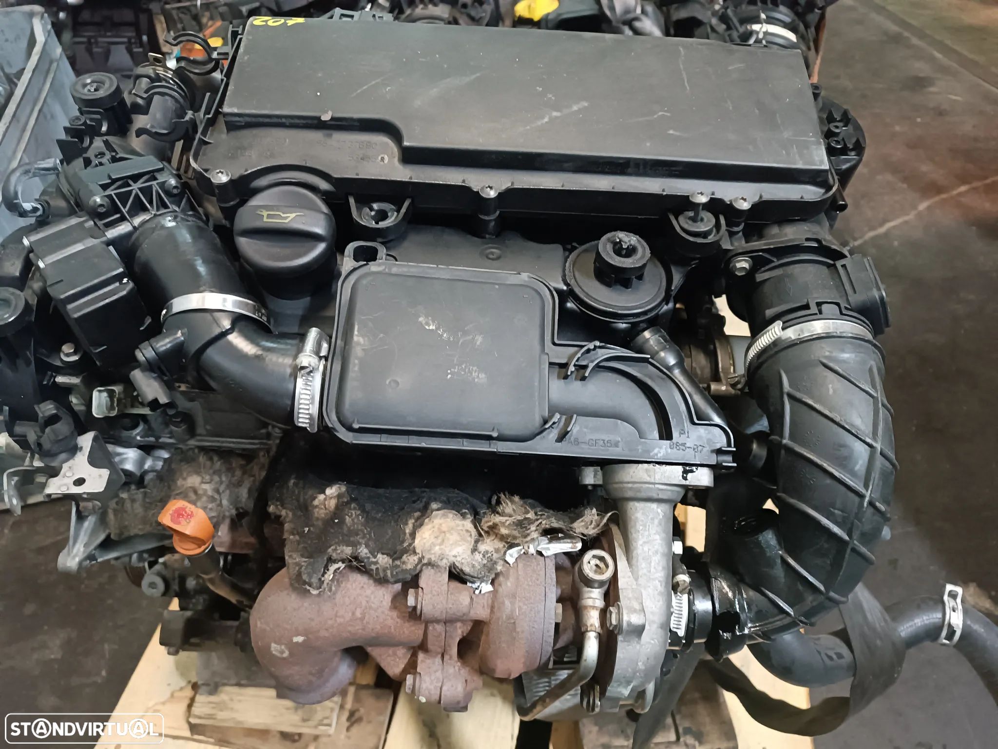 MOTOR PEUGEOT 207 1.4HDI 8HZ (SEM INJECTORES) - 1