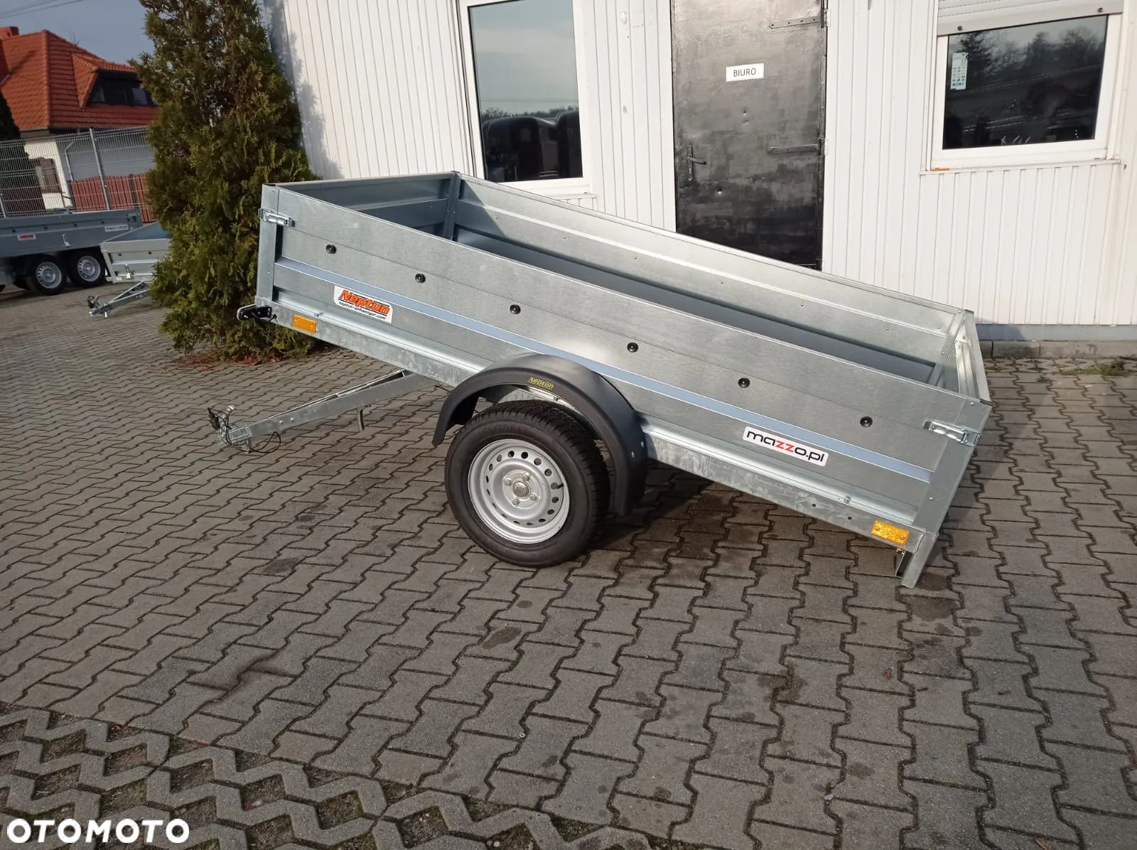 Neptun DOSTAWA! Przyczepka 236x129x40 N7-236 rt Lekka przyczepa SPAWANA jednoosiowa UCHYLNA! Wszystkie burty demontowalne GN099 - 6