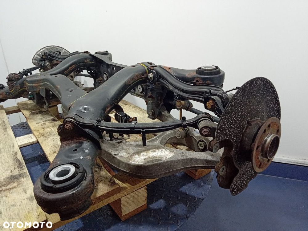 MERCEDES GLS X166 GLE W166 BELKA WÓZEK SANKI ZAWIESZENIA TYŁ - 5