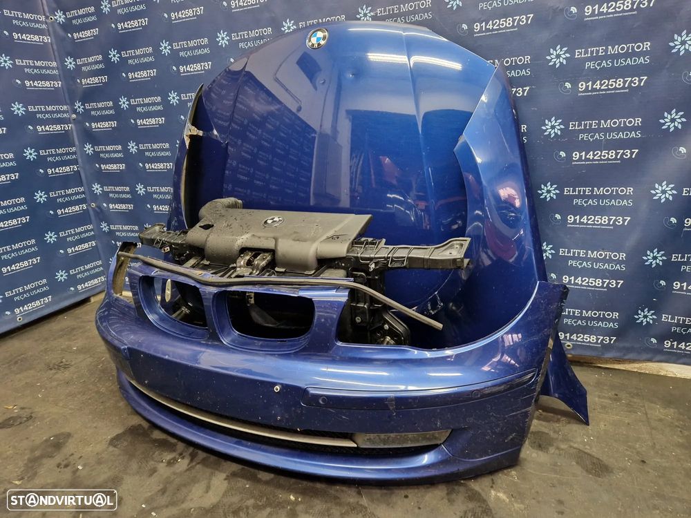 Frente completa usada BMW SERIE 1 LCI E87 E81 118D capot parachoques radiador guardalamas - 1