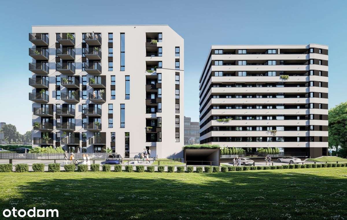 2-pokojowe mieszkanie 41m2 + loggia Bez Prowizji
