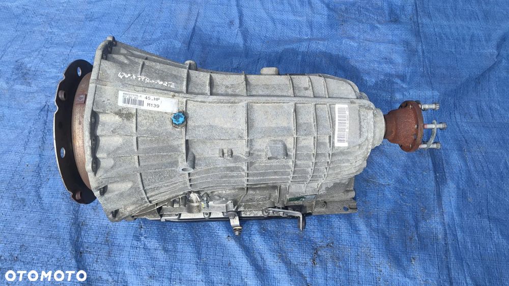 SKRZYNIA BIEGÓW KOMPLETNA SPRZĘGŁO KONWERTER 6HP-26 M139 NISKI PRZEBIEG 45TYŚ MIL MASERATI QUATTROPORTE V 4.2 V8 - 1