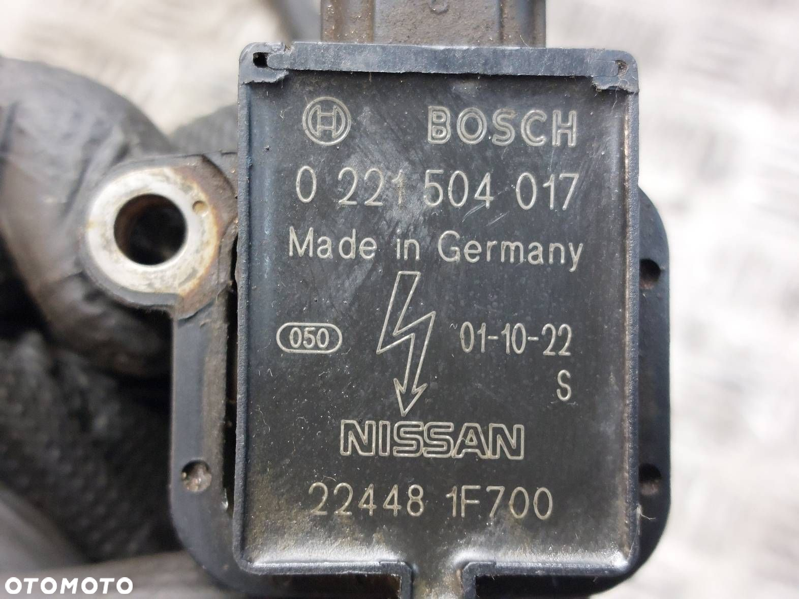 CEWKA ZAPŁONOWA KOMPLET NISSAN MICRA K11 1.0 16V 224481F700 0221504017 - 6