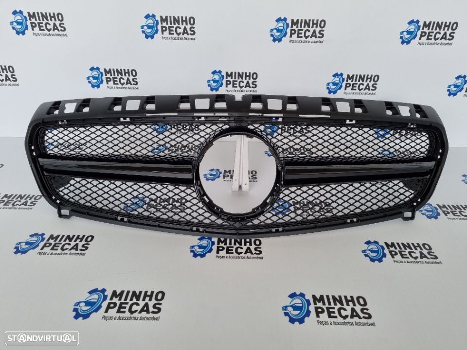 Grelha Frontal Mercedes Class A (W176) AMG Black - 2
