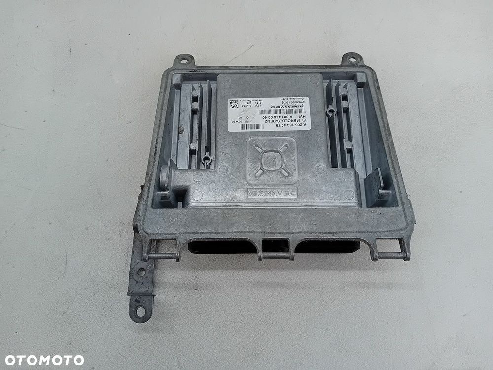 KOMPUTER, STEROWNIK MERCEDES-BENZ KLASA B W245 A2661534079 5WK90925 1.7 16V - 1
