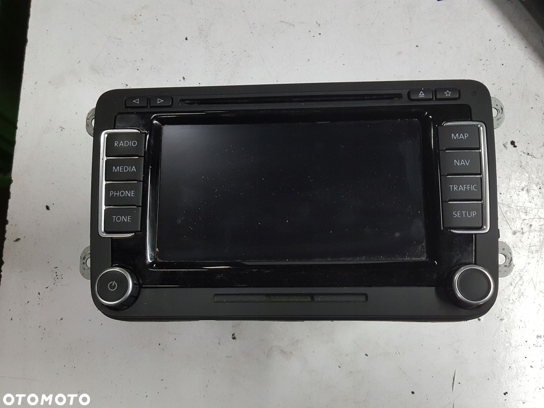 VW PASSAT B7 CC EOS GOLF V VI NAWIGACJA GPS RADIO 1T0035680F - 1