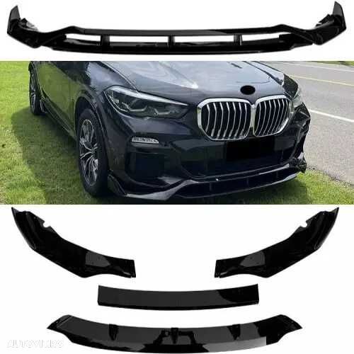 Prelungire Extensie Lip Bara Fata M BMW X5 G05 2018-2023, Negru Lucios - 1