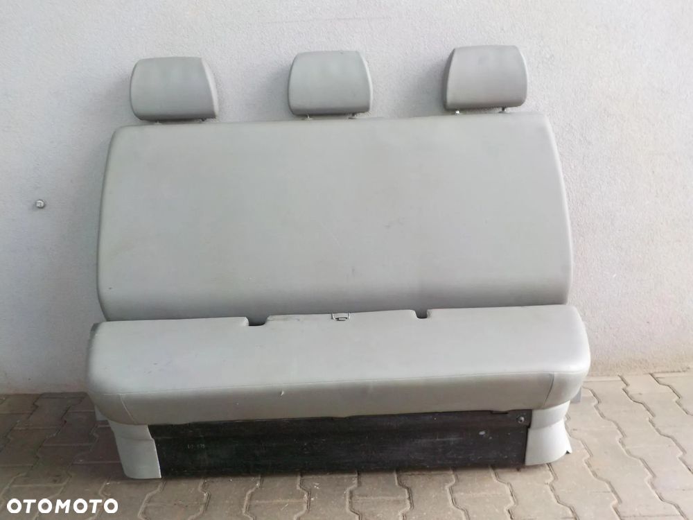 VW T5 T6 DOKA DUBELKABINA FOTEL KANAPA ŁAWKA TYŁ - 2
