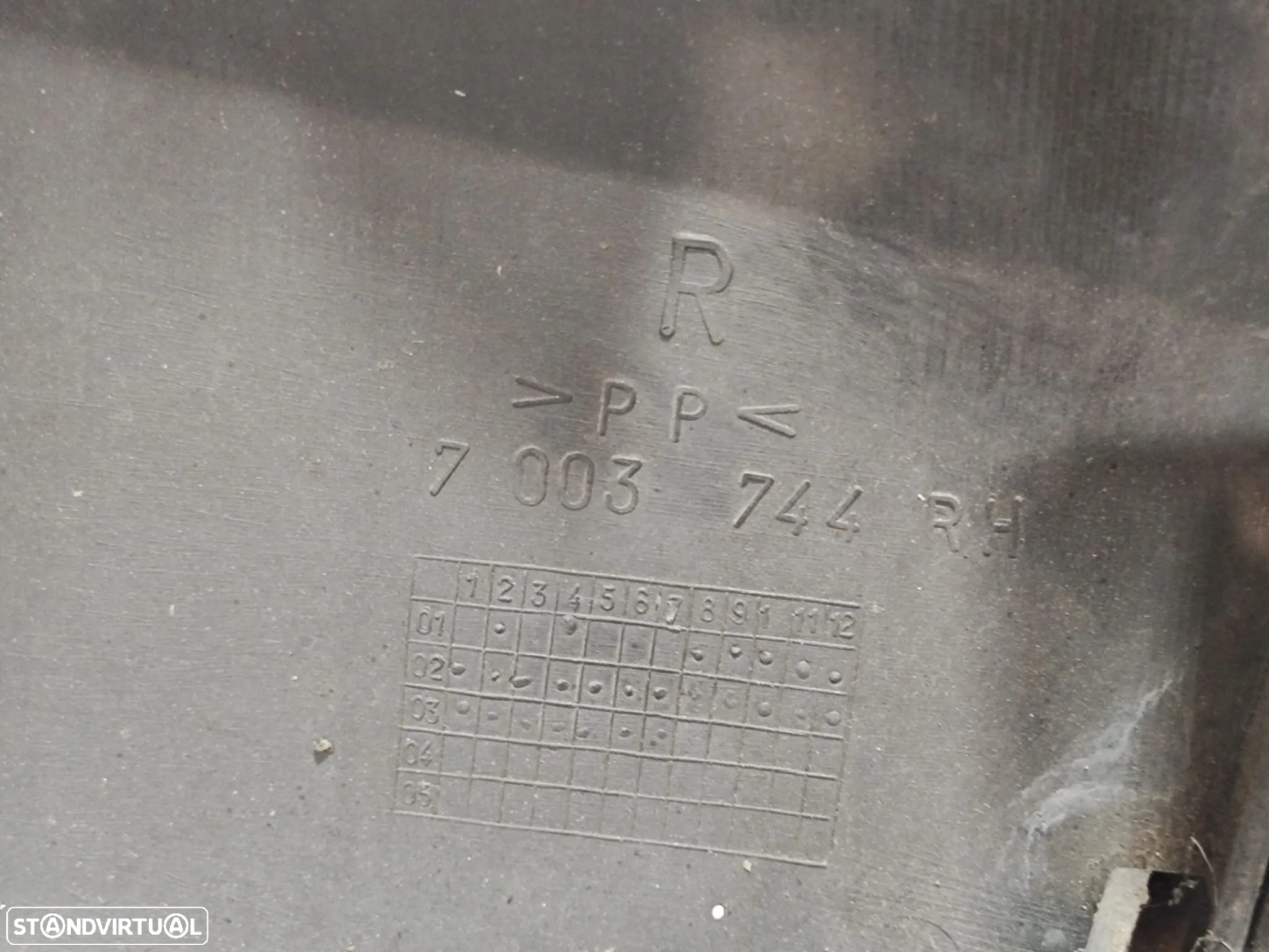 Parachoques frontal com sensores Land Rover Range Rover III 3 L322 original - 6