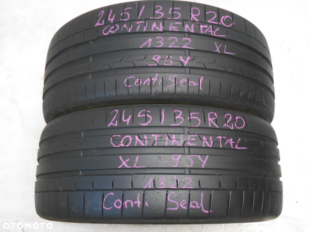 OPONY 245/35R20 CONTINENTAL SPORT CONTACT 6 XL SEAL DOT 1322 5.7MM