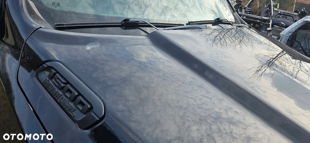 RAM 1500 V 5 2019- Big Horn 5.7 HEMI KOLOR PXJ Kompletny przód Maska Zderzak Reflektor Lampa Błotnik Pas Wzmocnienie czołowe chłodnice Komplet chłodnic z wentylatorem Listwa Maskownica - 8