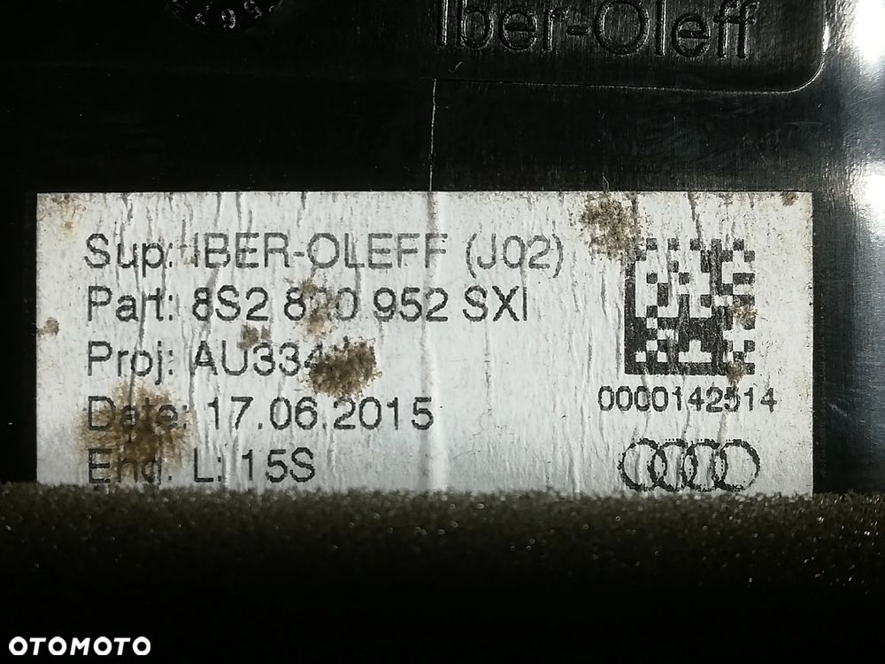Audi TT 8S kratki nawiewu kratka reuglacja 8S2820903 8S2820901 8S28209051 8S2820951 8S2820952 - 6