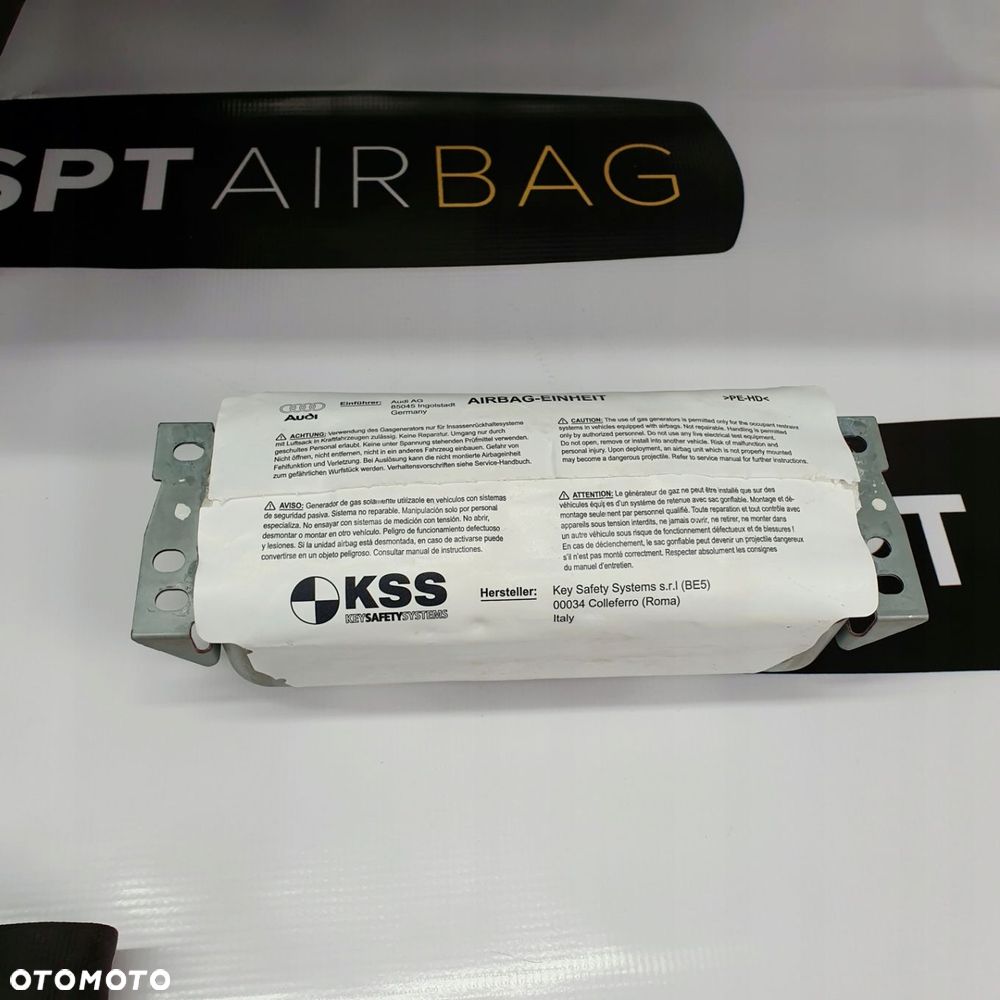 AUDI A4 B8 DESKA ROZDZIELCZA KONSOLA KOKPIT PULPIT PODUSZKI AIRBAG AIR BAG PASY KIT SET - 6