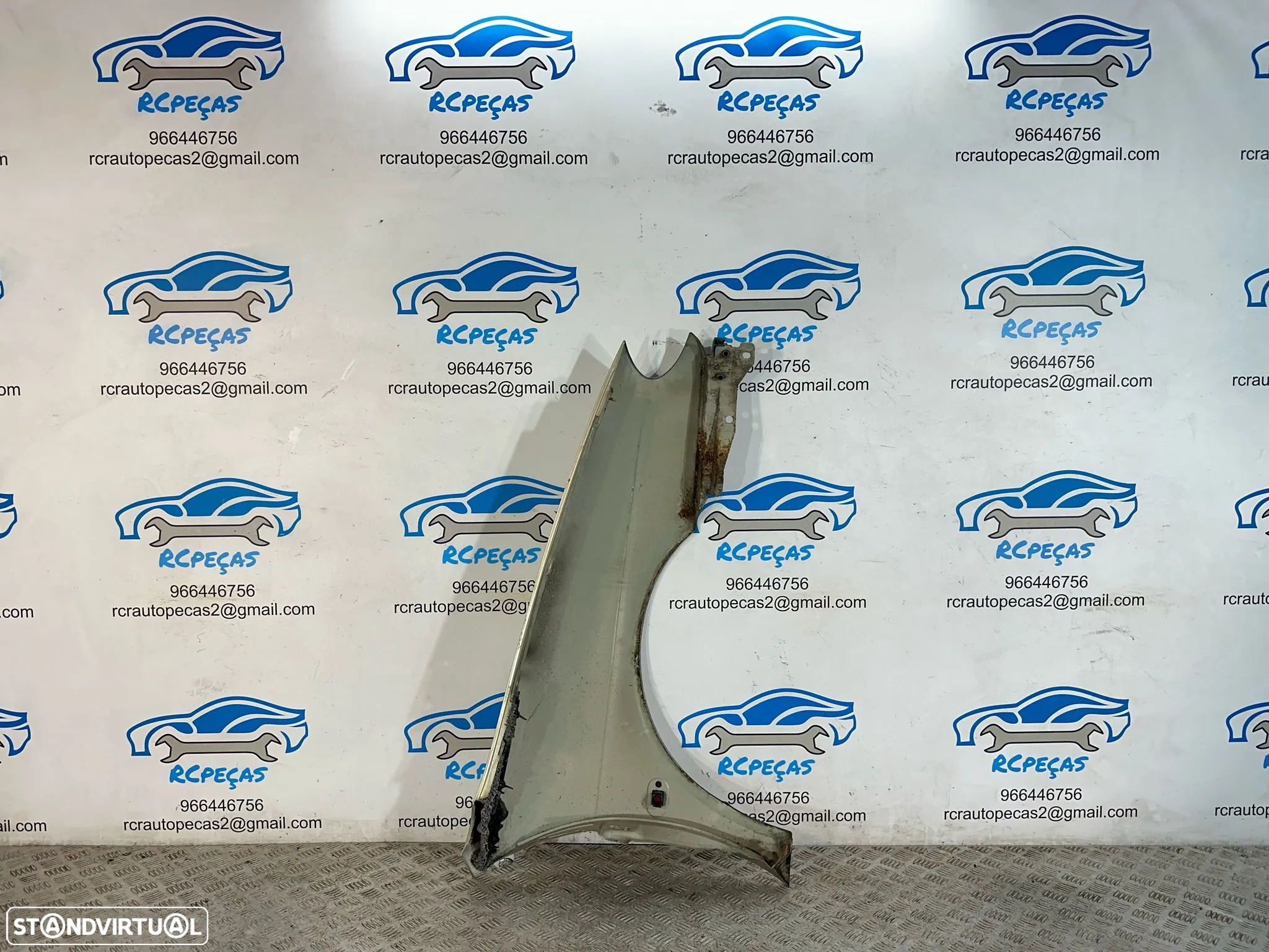 .Conjunto Guardalamas Frente Frontal Esquerdo Direito Original Renault Megane 1 MK1 Fase 2 1999 - 2003 - 13