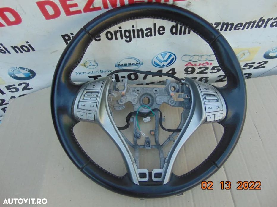 Volan Piele Nissan qashqai 2013-2018 volan piele cu comenzi qashqai - 2