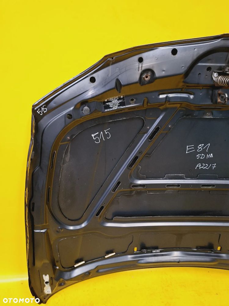MASKA POKRYWA SILNIKA BMW E87 HB 5D LAK: A22/ 7 04-07 NR515 - 13
