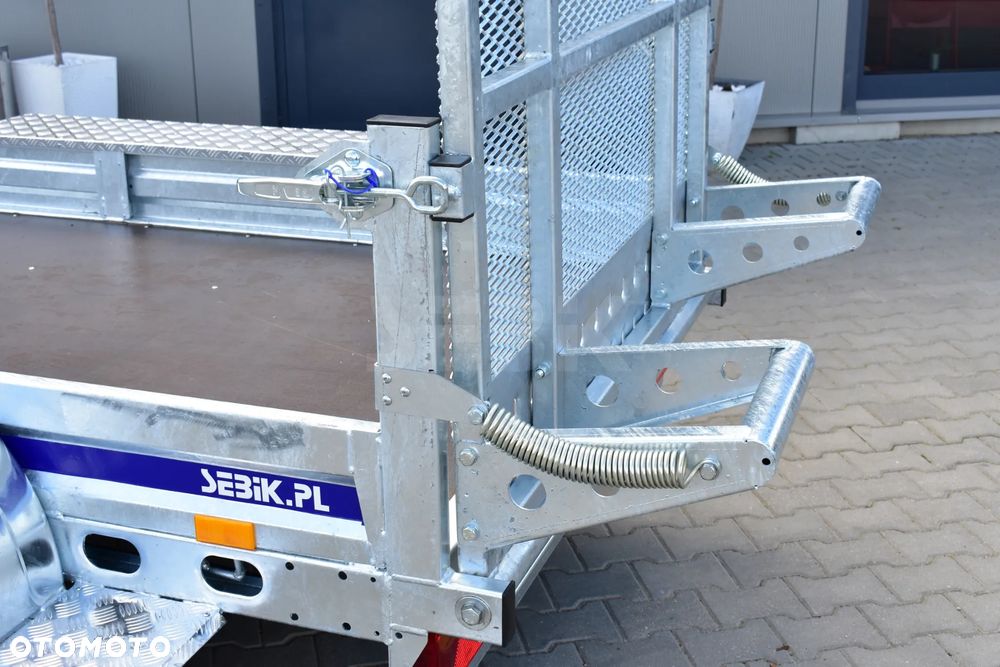 Wiola Przyczepa do transportu sprzętu budowlanego B2730 Najazdy DMC 2700 kg. - 20