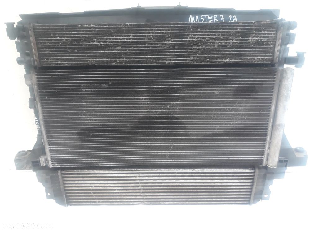 CHŁODNICA RENAULT MASTER III 2,3 DCI (KOMPLET)  2015r   214815872R  214005447R  214C10001R - 6