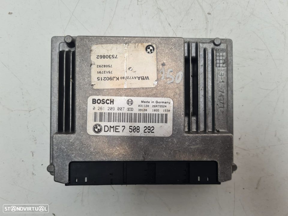 BMW 3ER 318I E36 E46 | CENTRALINA - BOSCH | Ref: DME 7 508 292 - 0 261 209 007; - 2