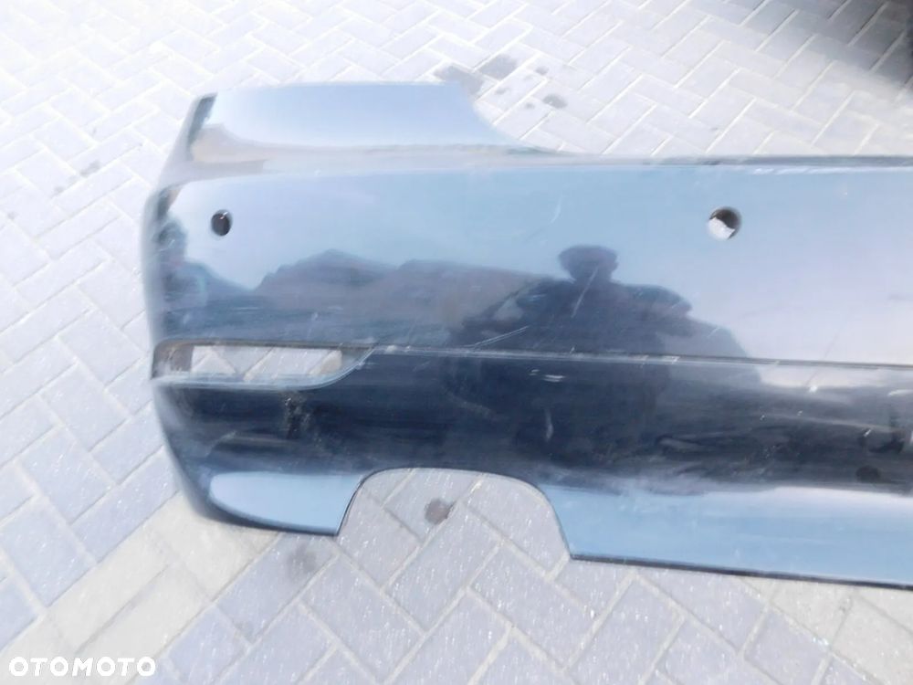 zderzak tył tylny BMW E60 SEDAN 05-10 CZARNY - 4