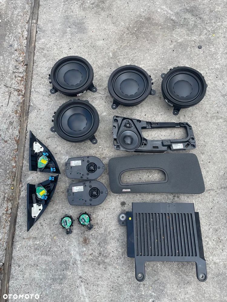 volvo xc70 v70 s80 07- zestaw dynaudio glosniki wzmacniacz komplet - 1