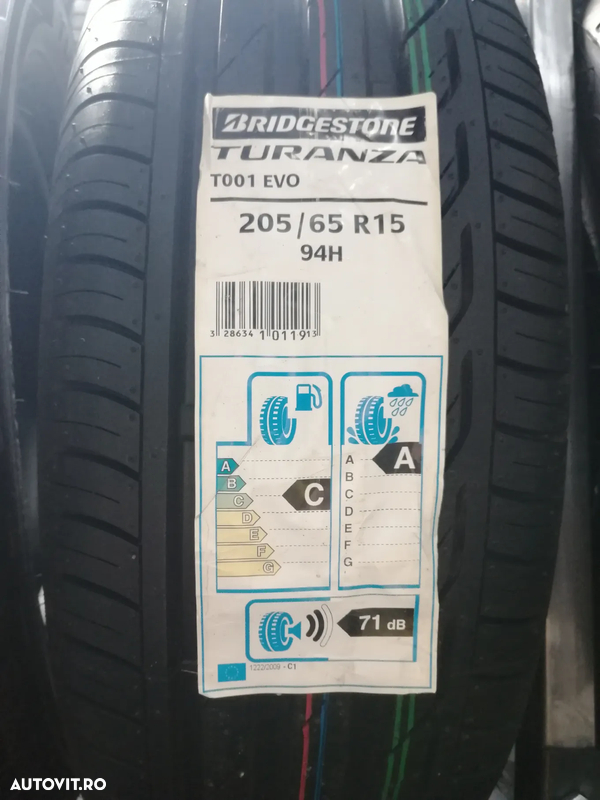 Anvelope noi vara 205/65 R15 BRIDGESTONE TURANZA T001 EVO 94H