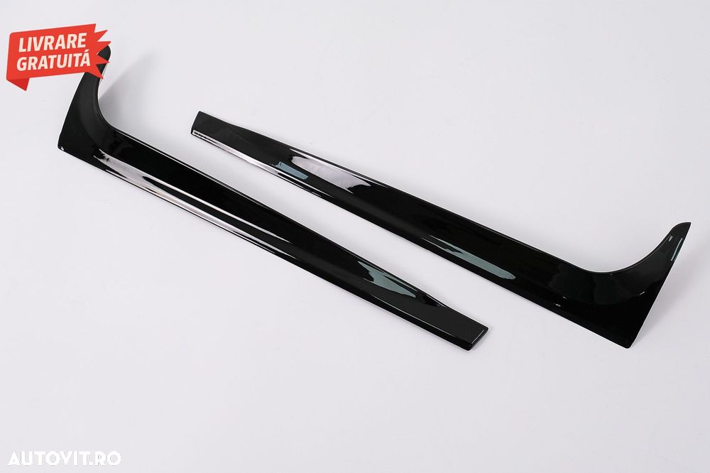 Eleron Luneta Prelungiri Laterale VW Polo AW MK6 (2018-up) Piano Black- livrare gratuita - 3