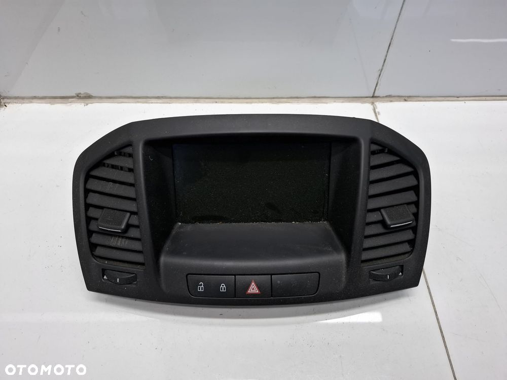 WYŚWIETLACZ RADIA NAWIGACJI OPEL INSIGNIA A PANEL ŚRODKOWY - 1