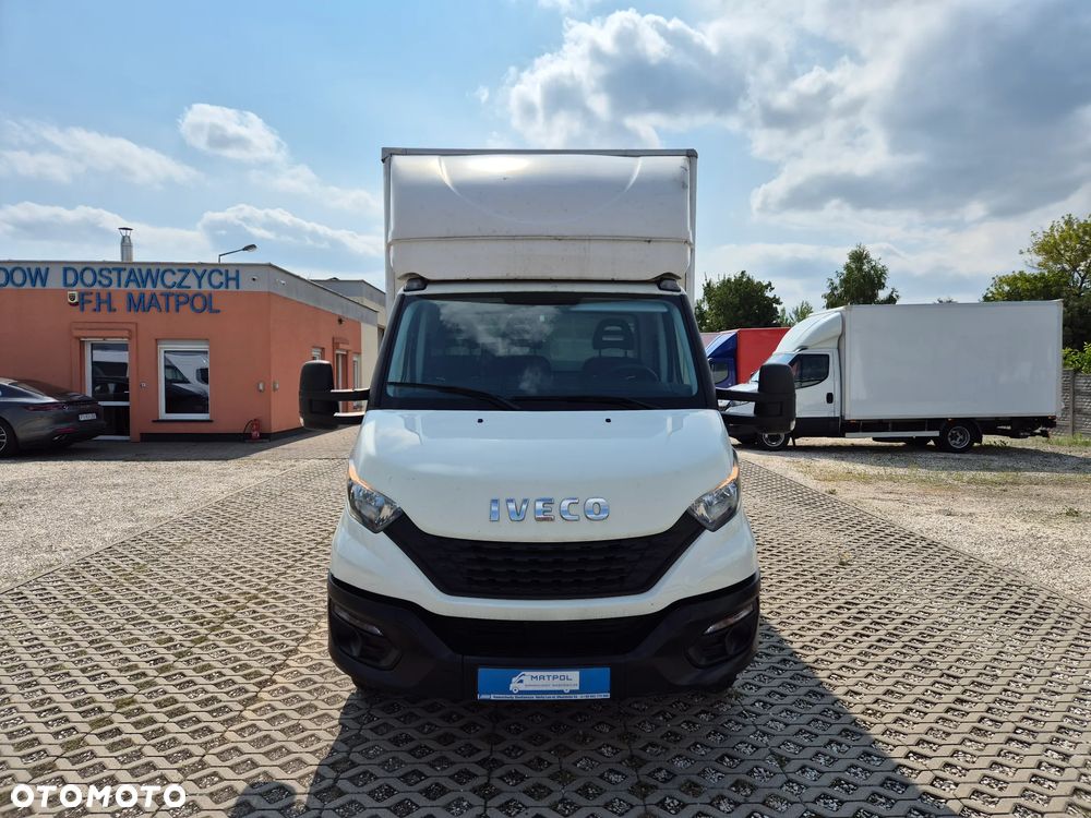 Iveco Daily 35C14, Kontener 8PAL, Winda DHollandia 750KG, klimatyzacja, - 2