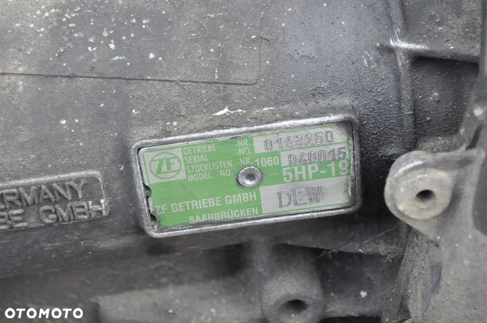 A6 C5 QUATTRO 2.5 TDI 150KM SKRZYNIA DEW 5HP-19 - 6