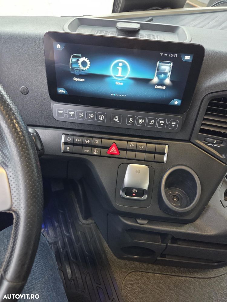 Mercedes-Benz ACTROS 18.510, AUTOMATA+RETARDER 5 trepte, SA CUPLARE REGLABILA la 1,15m si 0,9m, 2 rezervoare cumulat 680l, Spoilere cabina si sasiu, Camere in loc de oglinzi, Navigatie, Frigider, rulat in GERMANIA, posibil leasing 4 ani, PROMOTIE 45.900 EUR+tva - 29